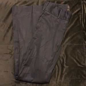 Navy Blue Drew Fit Slacks